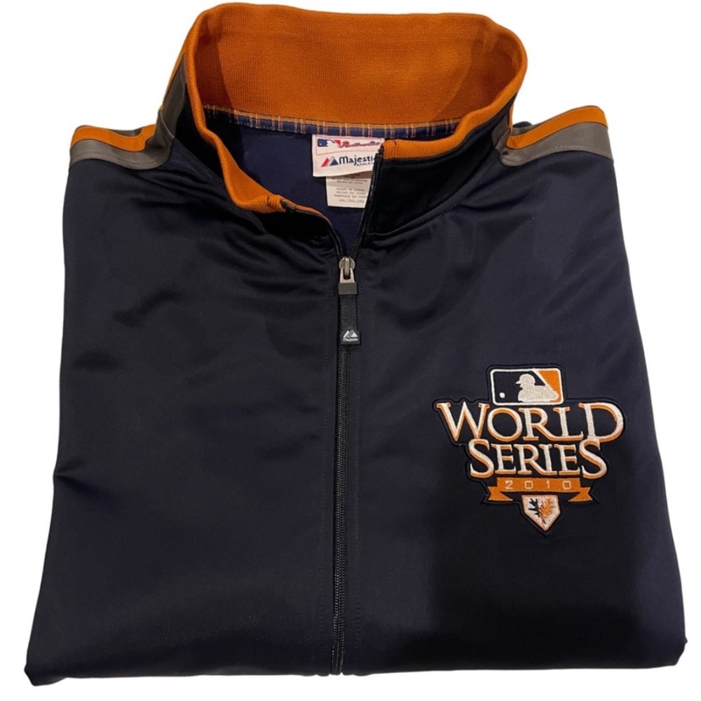 SAN FRANCISCO GIANTS World Series Champions 2010 Zip Up Jacket NWOT